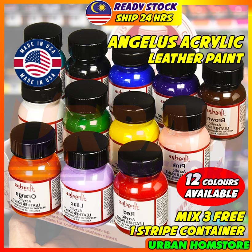 Angelus paint Shoe paint Original Import 12 colors Angelus acrylic