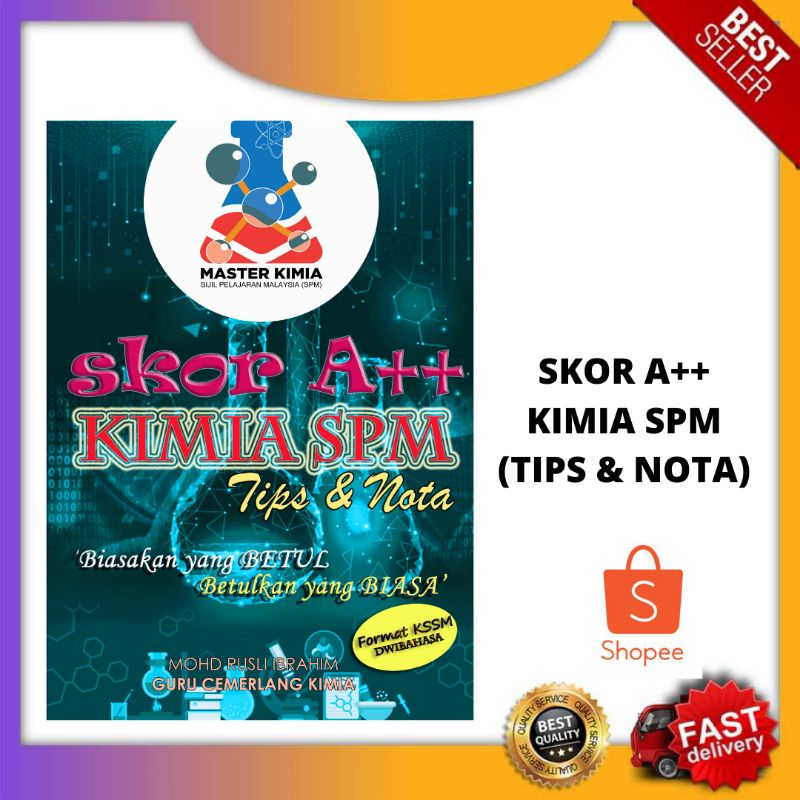 Buy BUKU TEKNIK MENJAWAB SKOR A++ KIMIA SPM KSSM (CHEMISTRY) MASTER