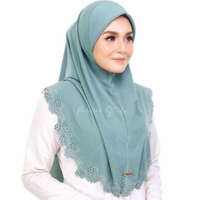 TUDUNG SARUNG MANIK BUNGA LASERCUT M DAN L Shopee Malaysia