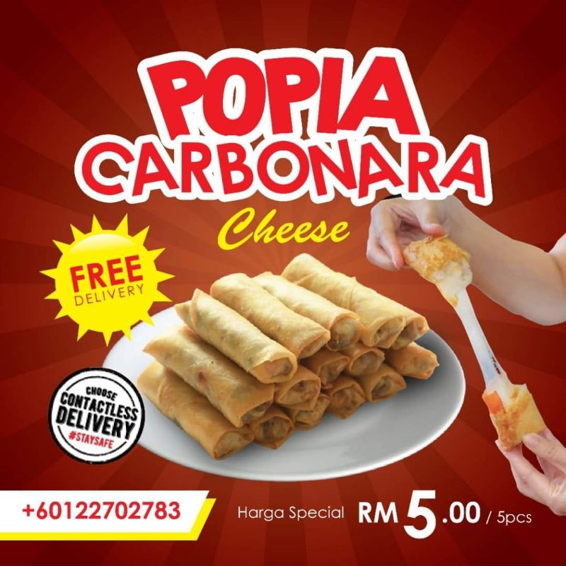 Harga Popia Carbonara Cheese