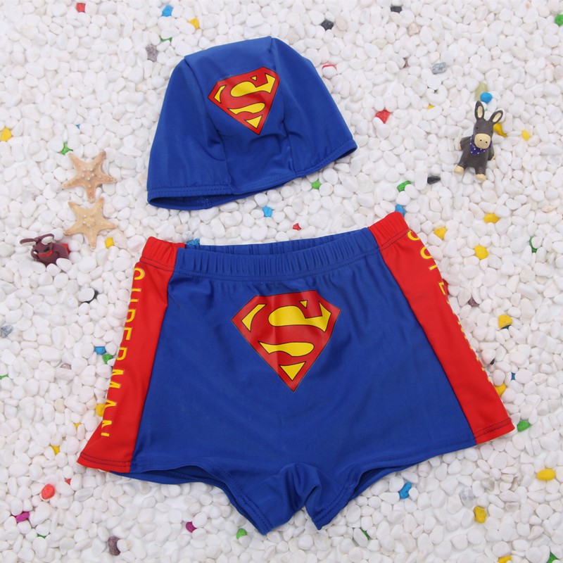 superman swimming trunks
