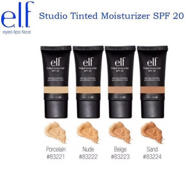 elf studio tinted moisturizer