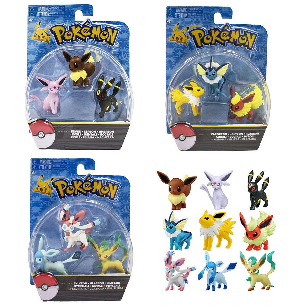 1pc With Pokeball Transformable Action Figure Doll Toy Model For Kids