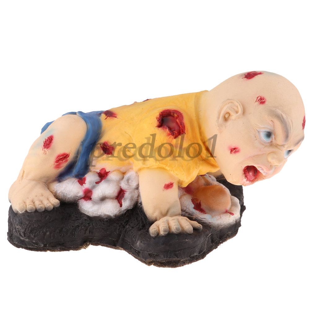 zombie crawling baby doll