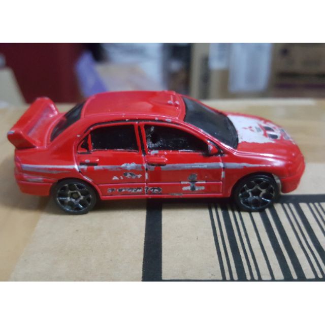 hot wheels mitsubishi lancer evolution vii