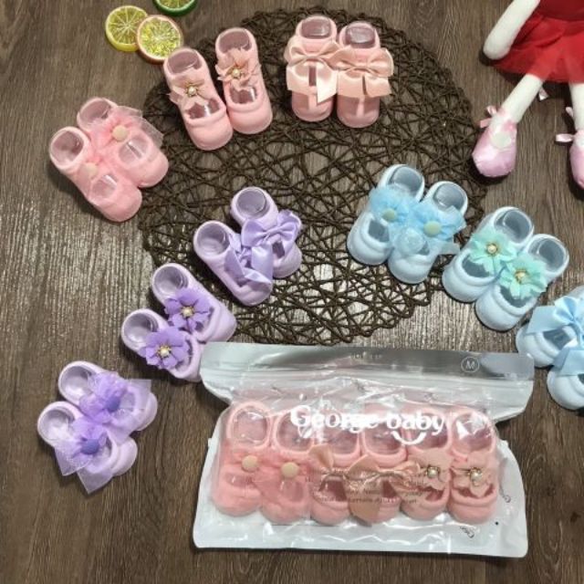 1 Set Of 3 Pairs Of Princess Comedy Socks For A Very Beautiful Baby Girl