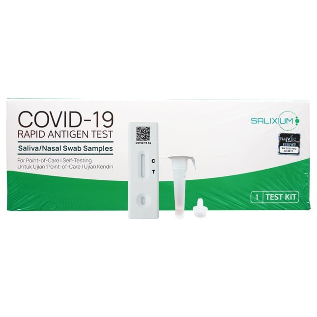 SALIXIUM Nasal And Saliva Covid Test Kit Rapid Antigen Self Test Kit 1 ...