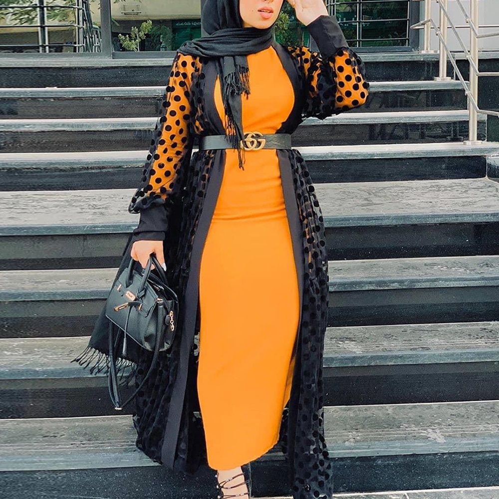 style kaftan hijab