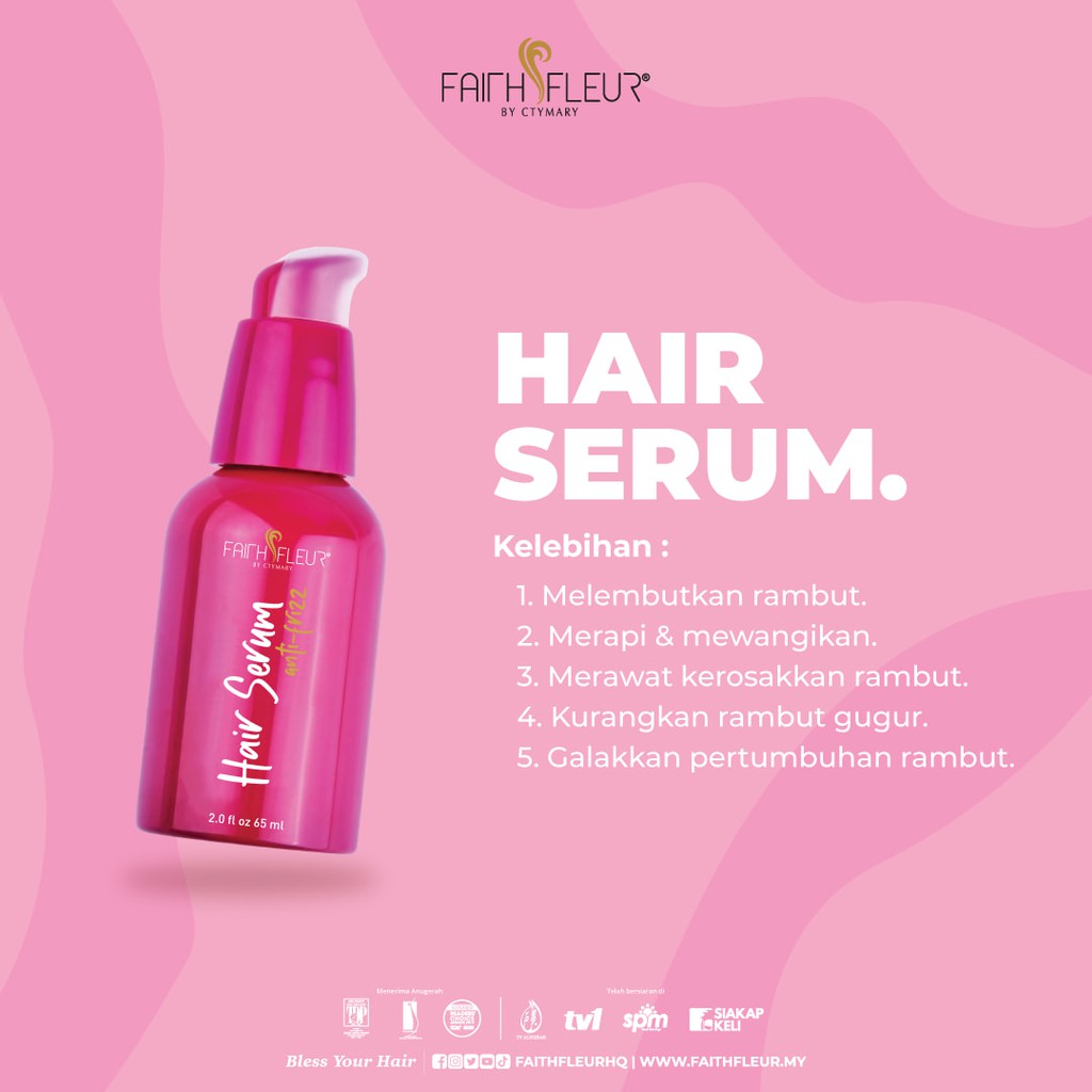  FAITH  FLUER SERUM RAMBUT Shopee  Malaysia