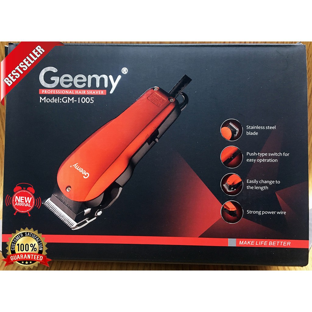 Malaysia Ready Stock Special Promotion Geemy Gm 1005 Professional Hair Clipper For Men Women Kids