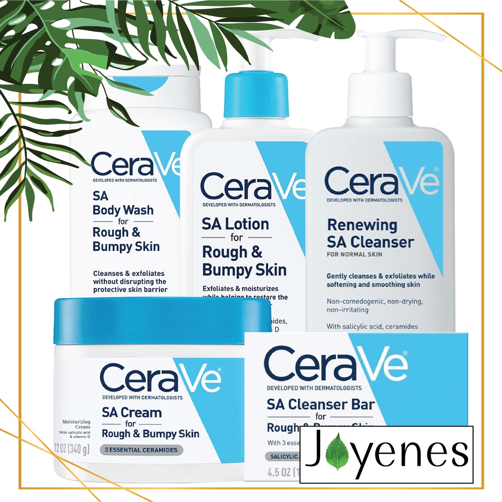 Renewing Sa Salicylic Acid Cleanser Face Wash Cerave Atelier Yuwa