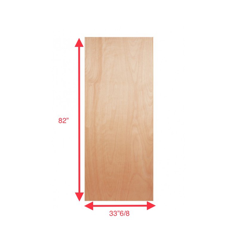 Full Board Flush Plywood Door Half Glass Plywood Door Shopee Malaysia