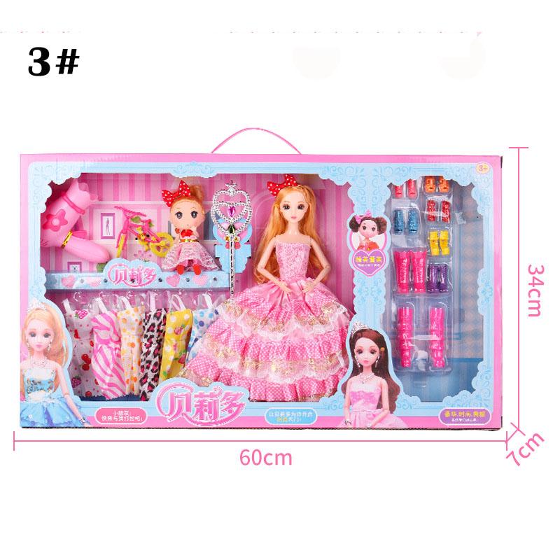 Barbie Gift Set Girl Pretend Play Toy | Shopee Malaysia