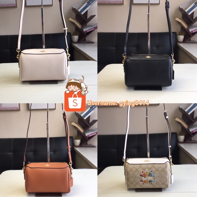 Coach Bennett Crossbody Crossgrain Leather Satchel Crossbody Sling Shoulder  Bag Radial Rainbow Women F76629 76629 76628 | Shopee Malaysia