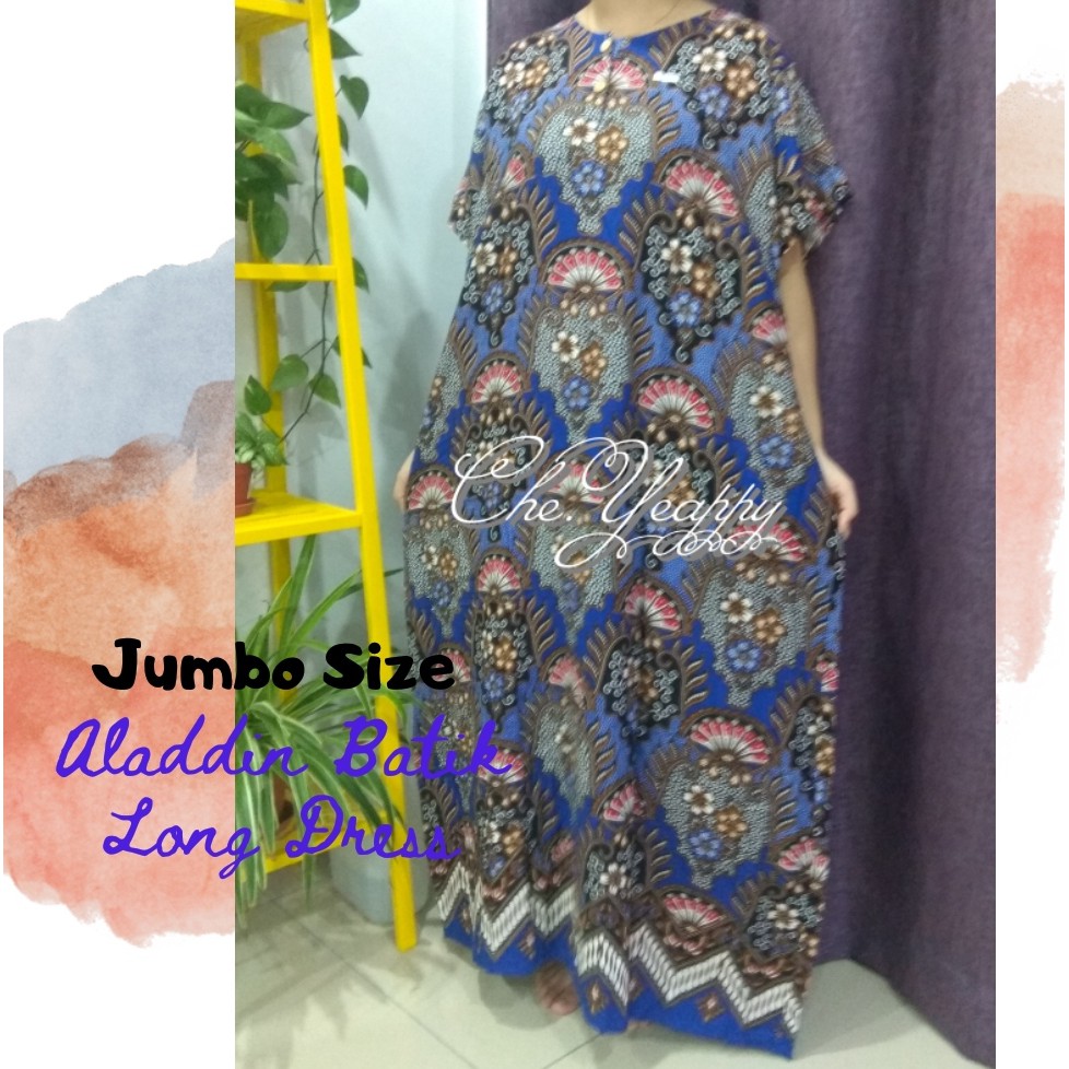 Women Aladdin Indonesia  Batik Short SleeveJumbo Size  