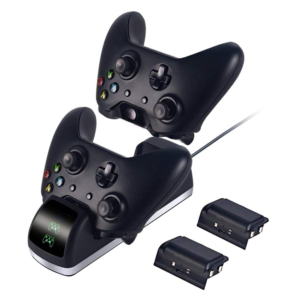 Xbox One Controller Charger, Charging Station with Battery for Xbox One