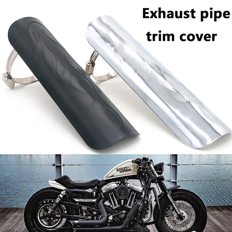 harley exhaust heat shields