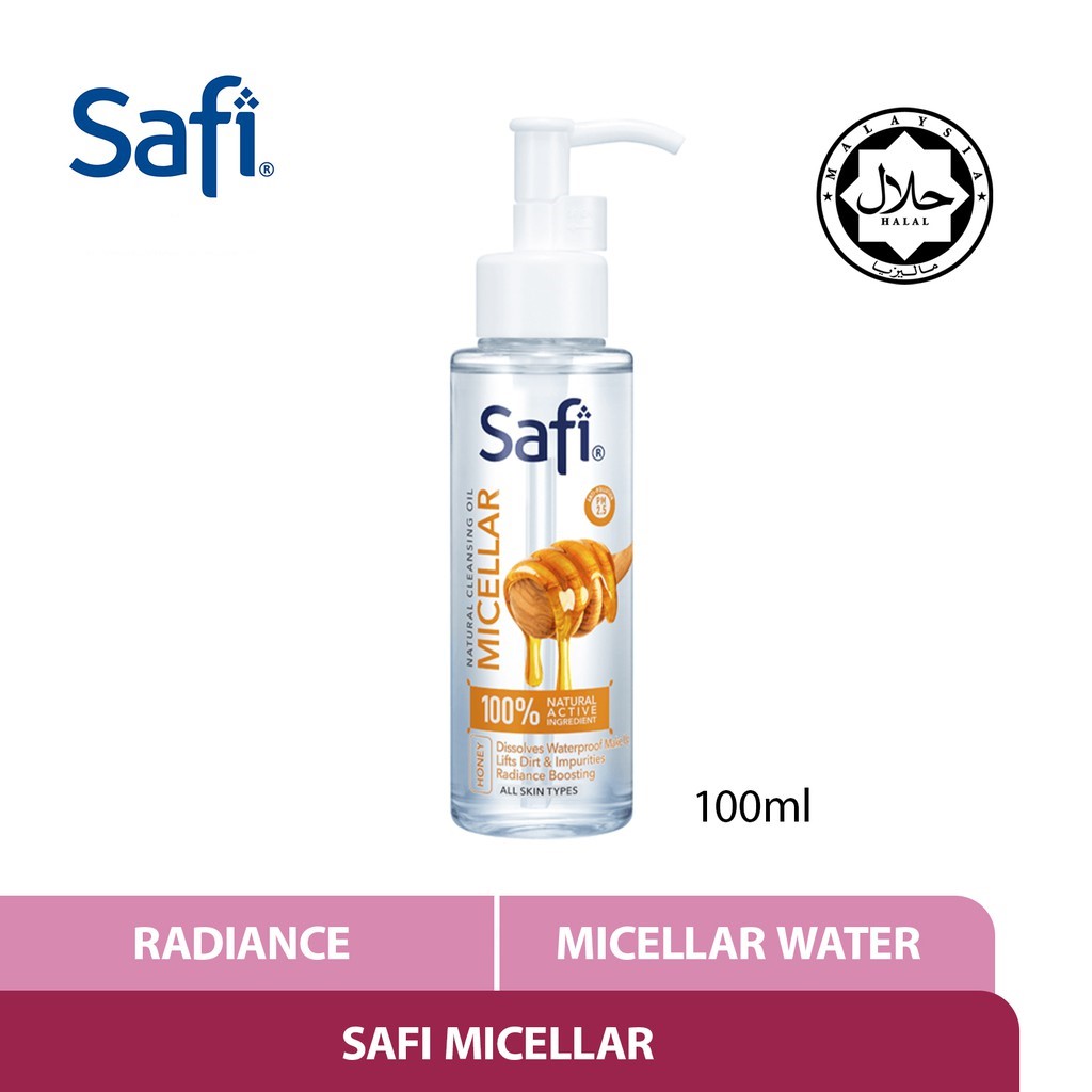 Safi Micellar Natural Cleansing Oil Honey 100ml