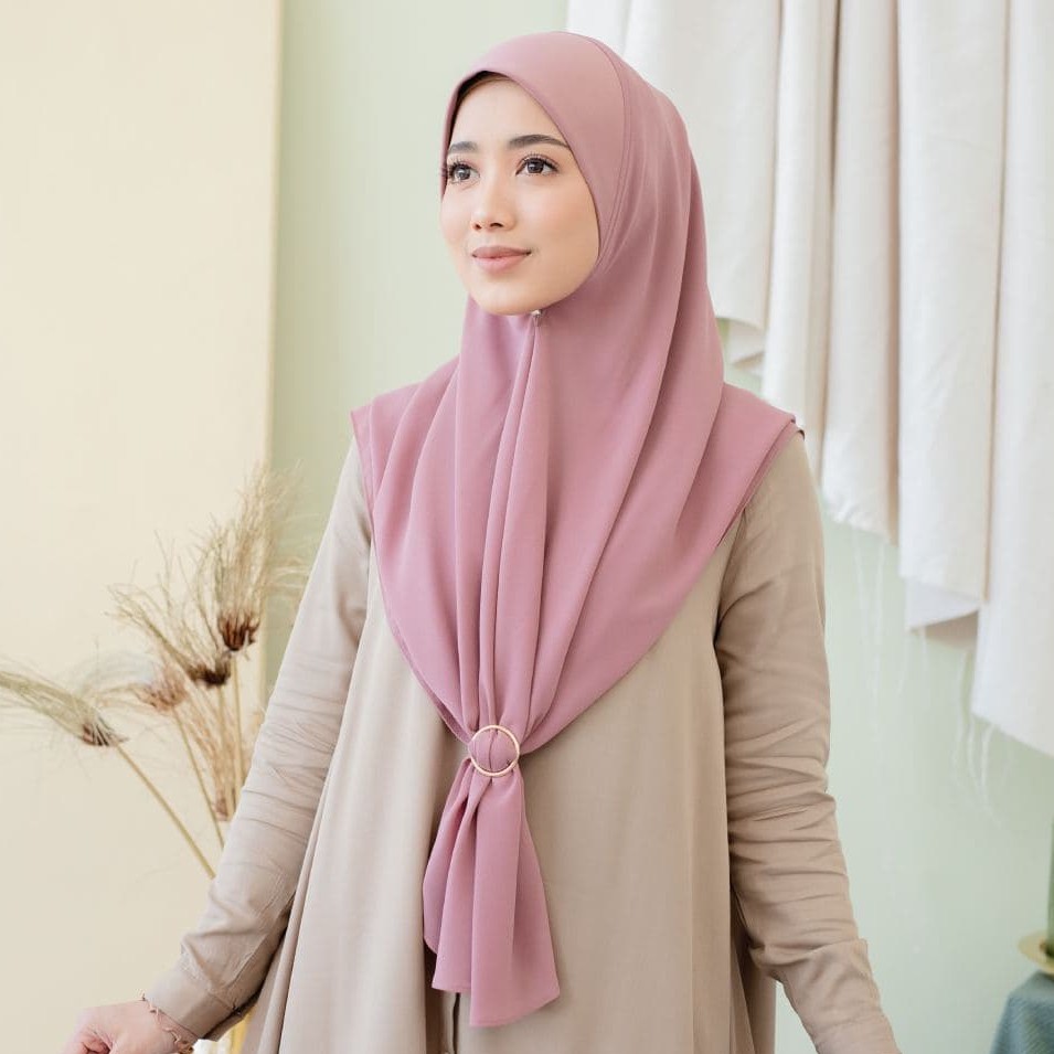 Bawal Awning Aysa in Pink Peony