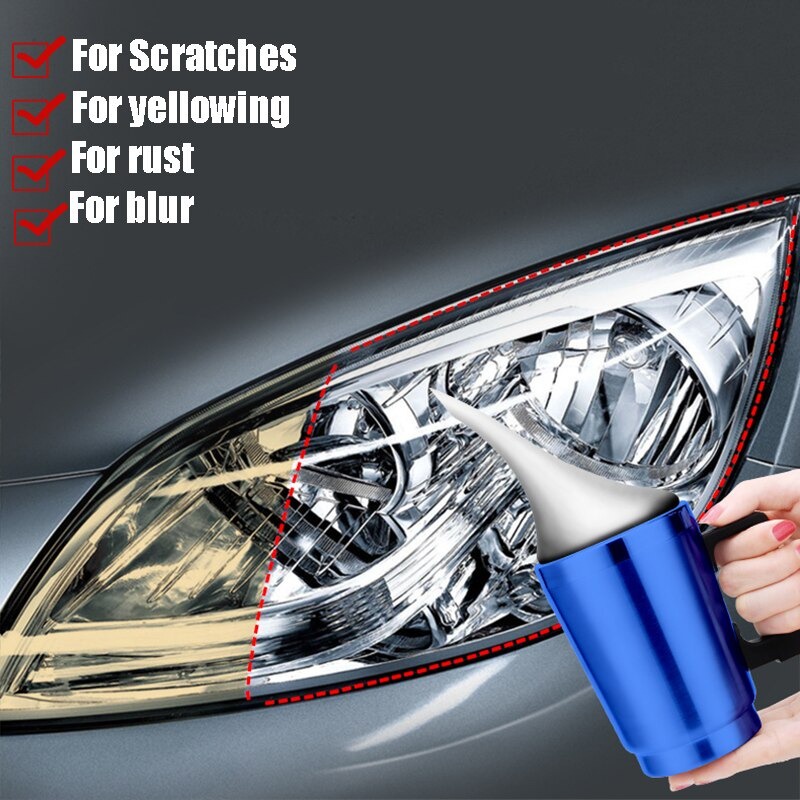 Car Headlight Restoration Kits Glass Scratch Repair Tool Headlight ...