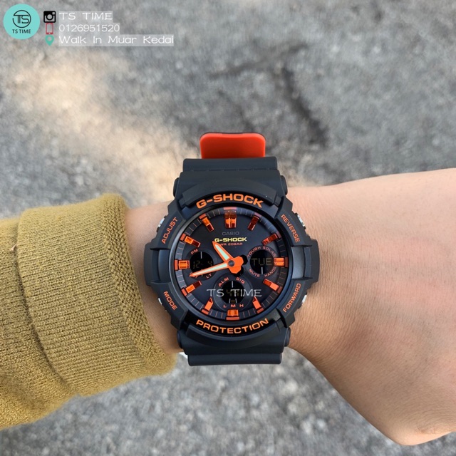 g shock bright orange