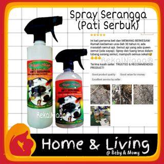 READY STOCK Spray Serangga Organik Pro Insect Berkesan 