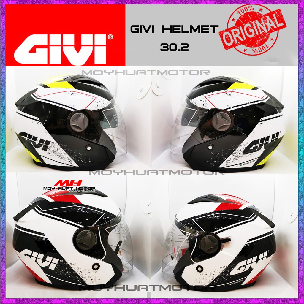 100 ORIGINAL GIVI HELMET M30.2 / GIVI HELMET 30.2 (2020) 100 ORIGINAL