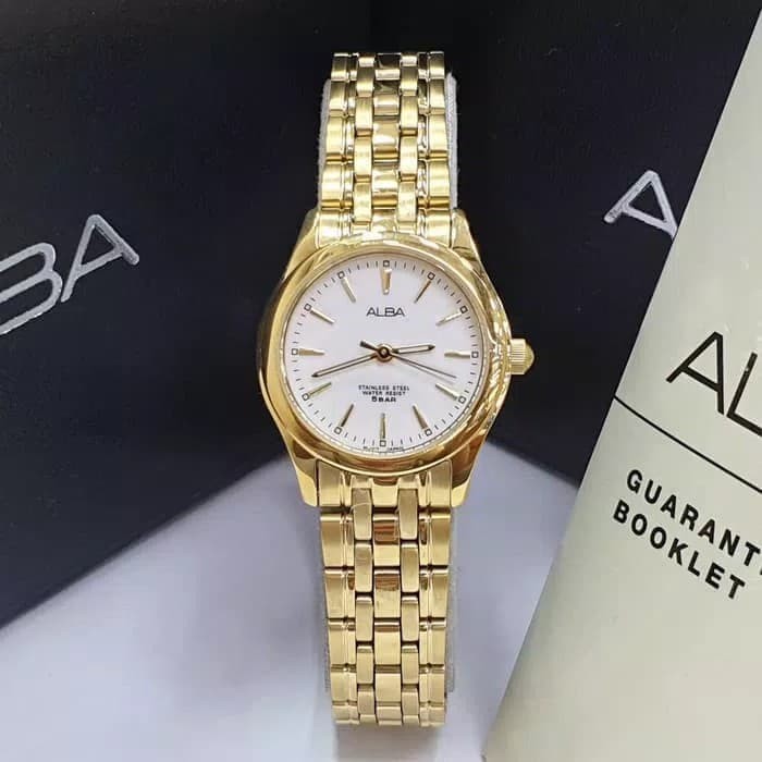 alba watch gold