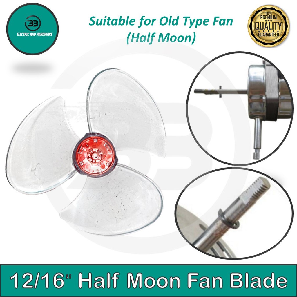 Universal Fan blade 12 & 16 Inch Multi Fan Blade Bilah Daun Kipas Fan Stand Blade Table