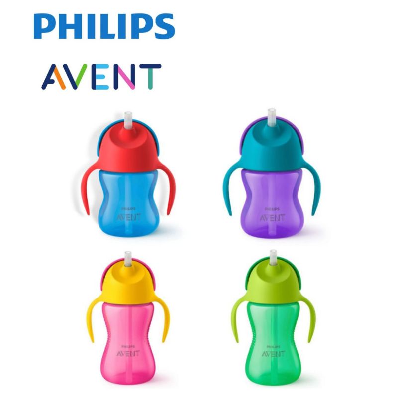 Philips Avent My Bendy Straw Cup For Drinking Cup 7oz/10oz Single Pack