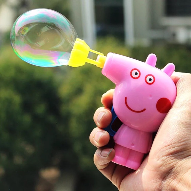 peppa pig bubble wand