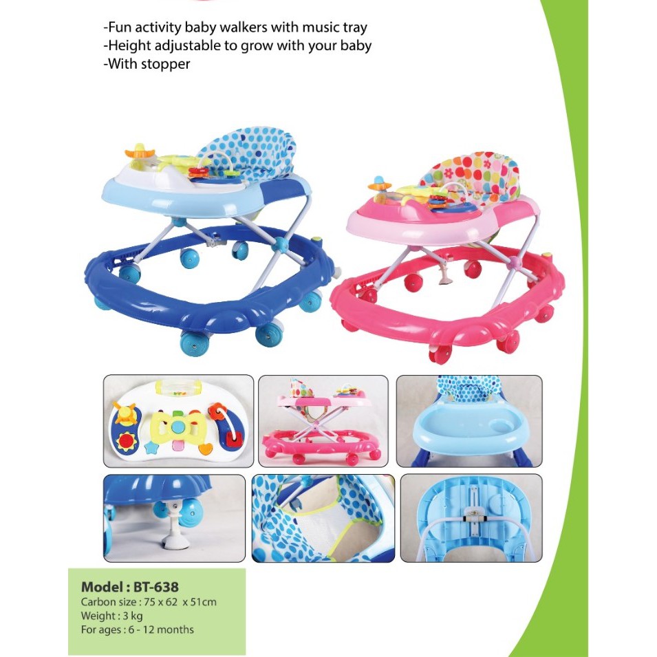 space saving baby walker