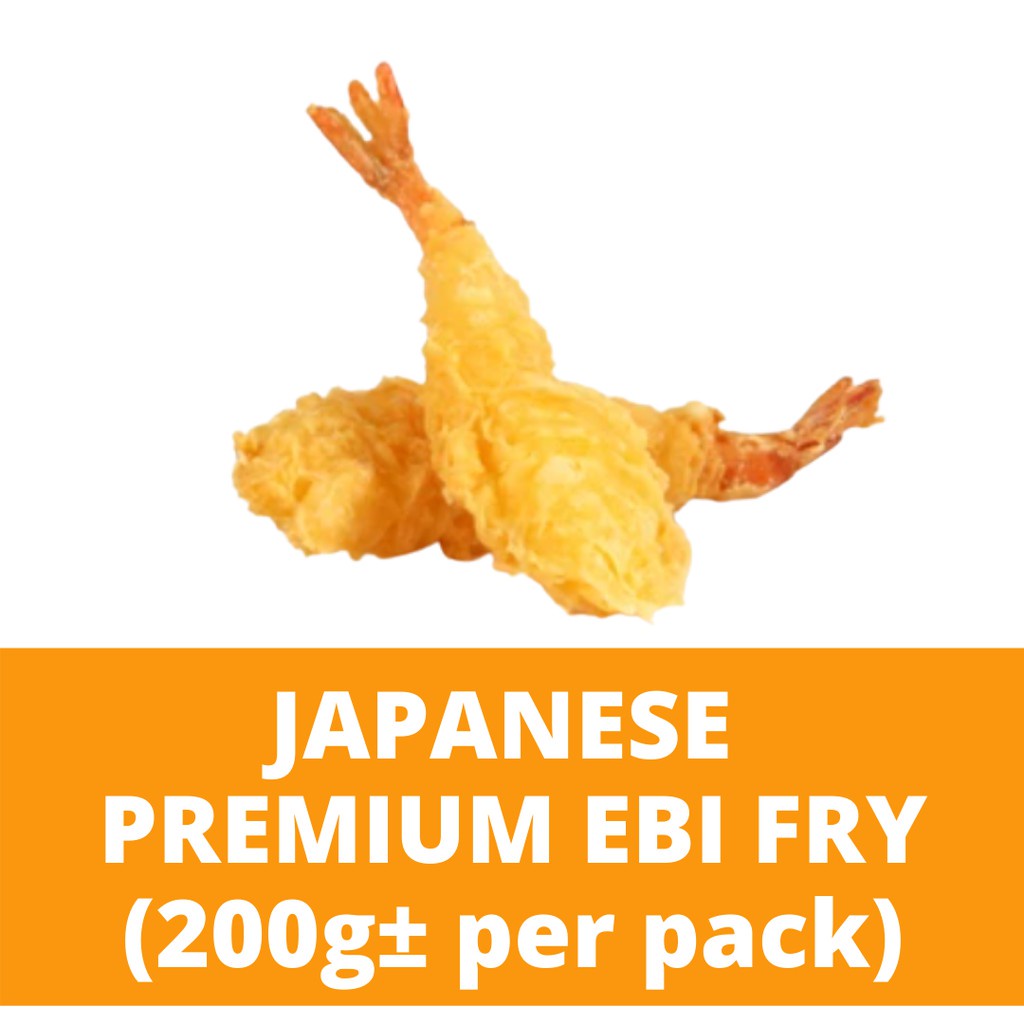 Premium Ebi Fry 10pcs (200g) 天妇罗炸虾 Sung Tao Frozen Seafood Japanese Fried Shrimp Ebi Tempura