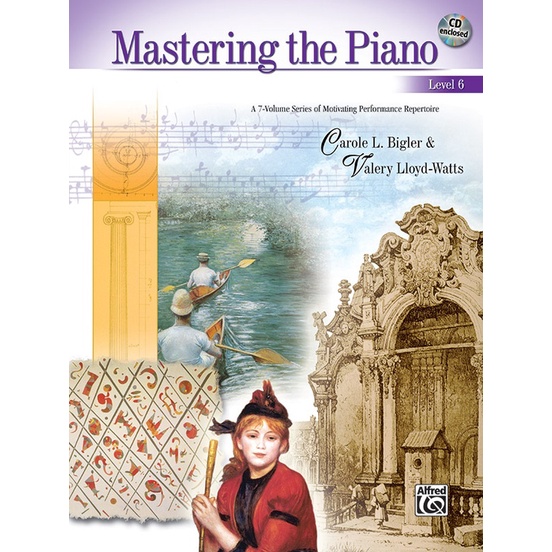 Mastering the Piano Level 6 (With CD) Piano Music Book