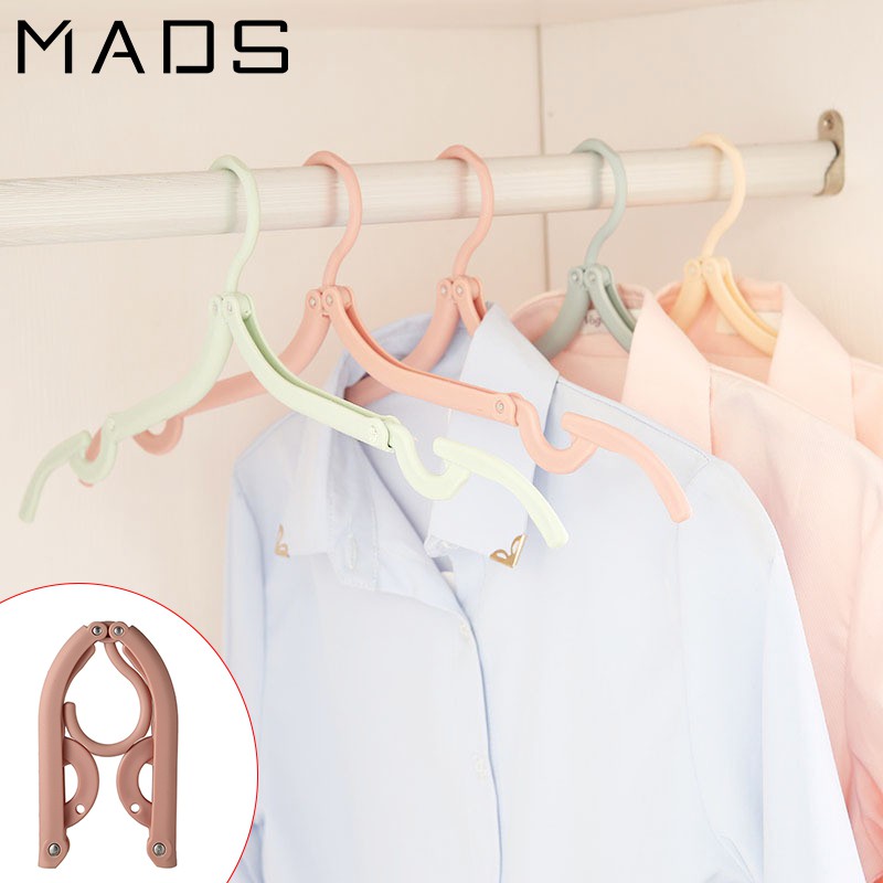 🔥ReadyStockInMalay🇲🇾Portable Hanger Rack Travel Hanger Clothes Hangers ...