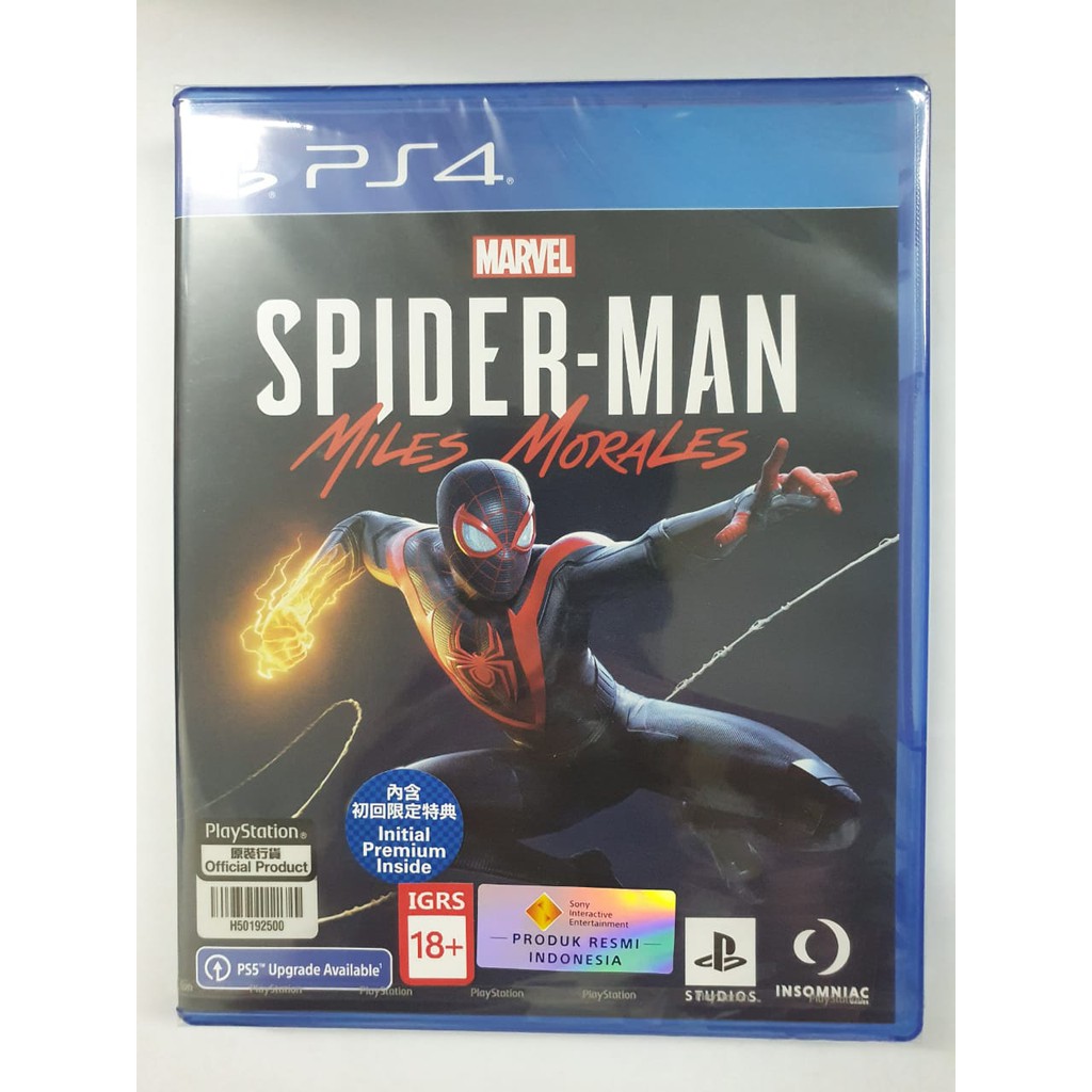 Bd PS4 Marvels SpiderMan Miles Morales Reg 3 | Shopee Malaysia
