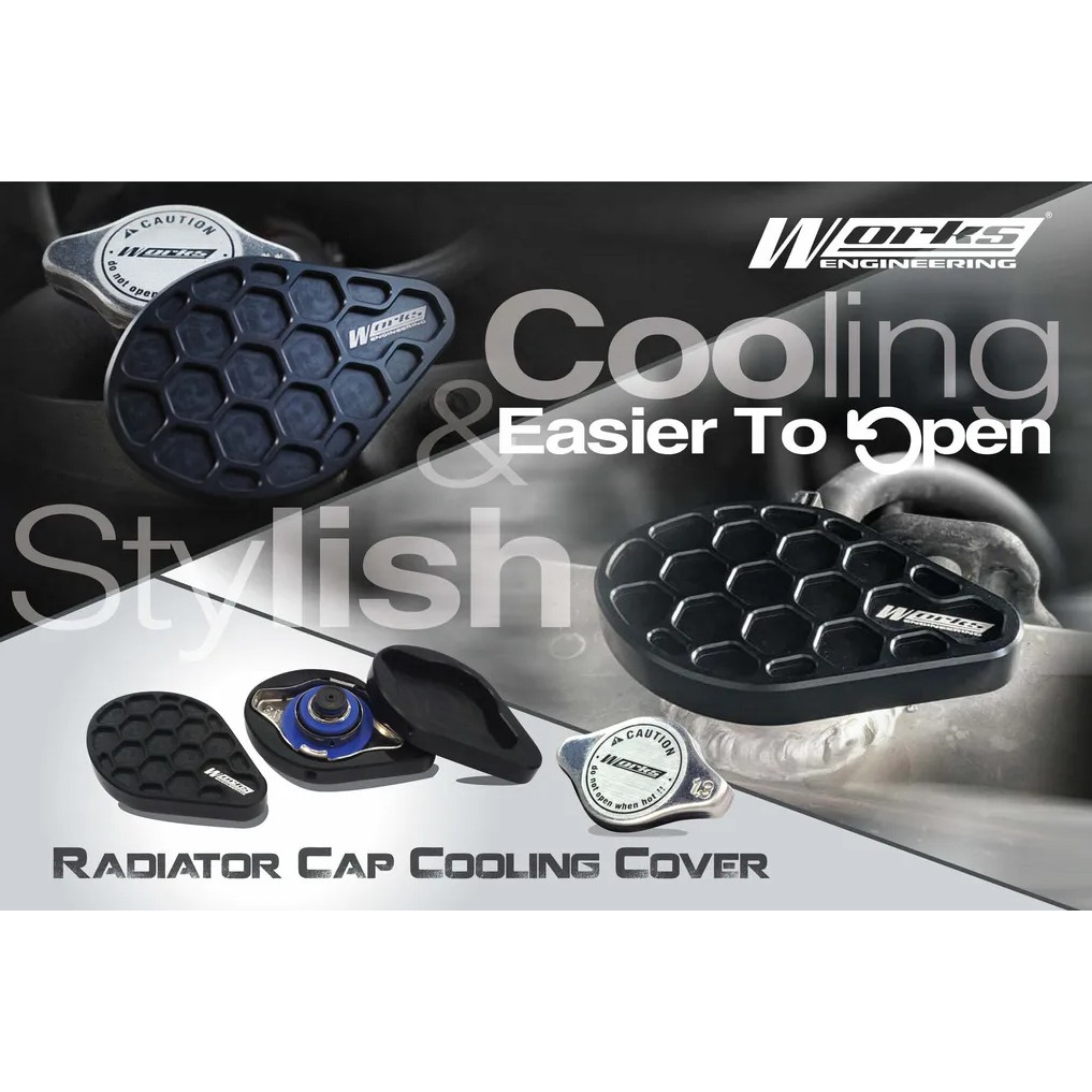 Works Engineering Radiator Cap Cooling Cover (radiator cap not included