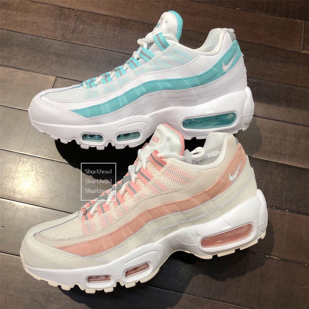 air max 95 white pink