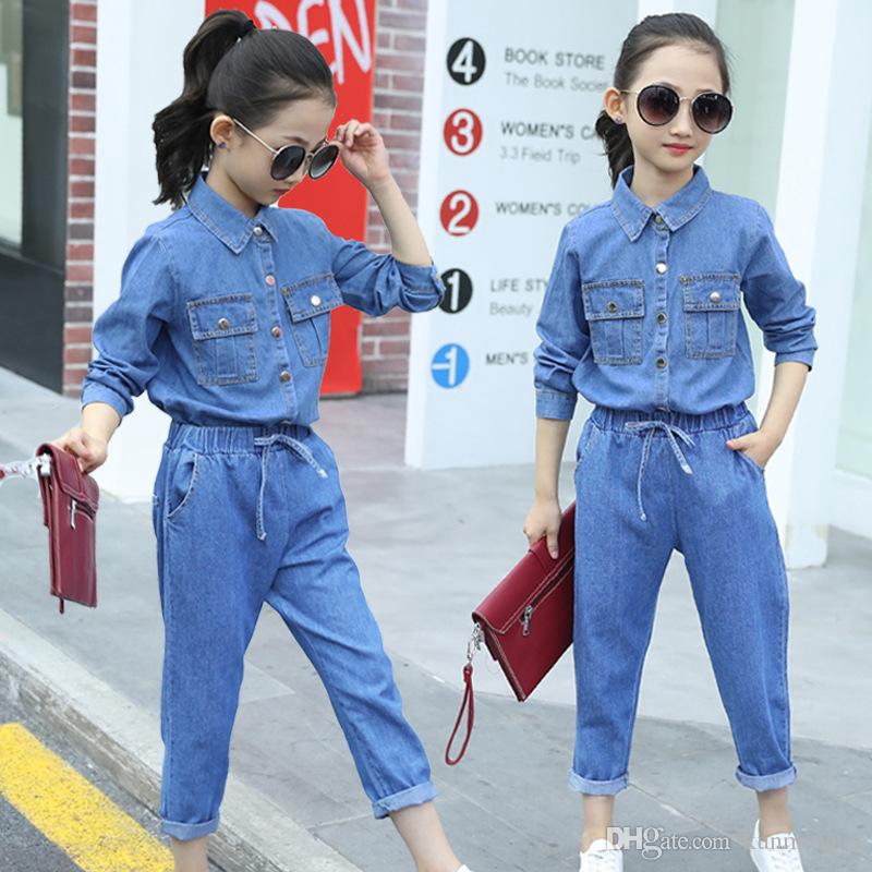 denim outfit for teenage girl