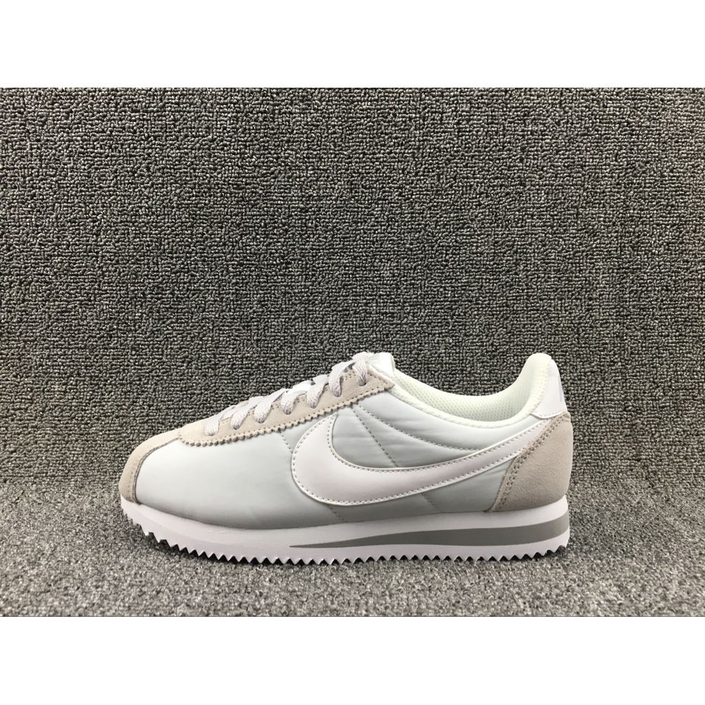 nike cortez grey nylon