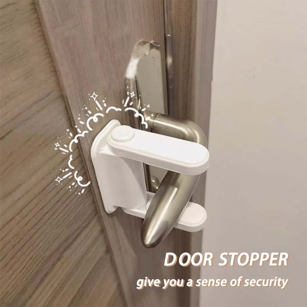 Door stopper, open door outside, live alone, top door artifact, safety