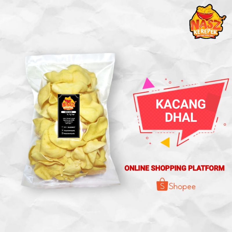 KEREPEK KACANG DHAL SNACK NASZKEREPEK Shopee Malaysia