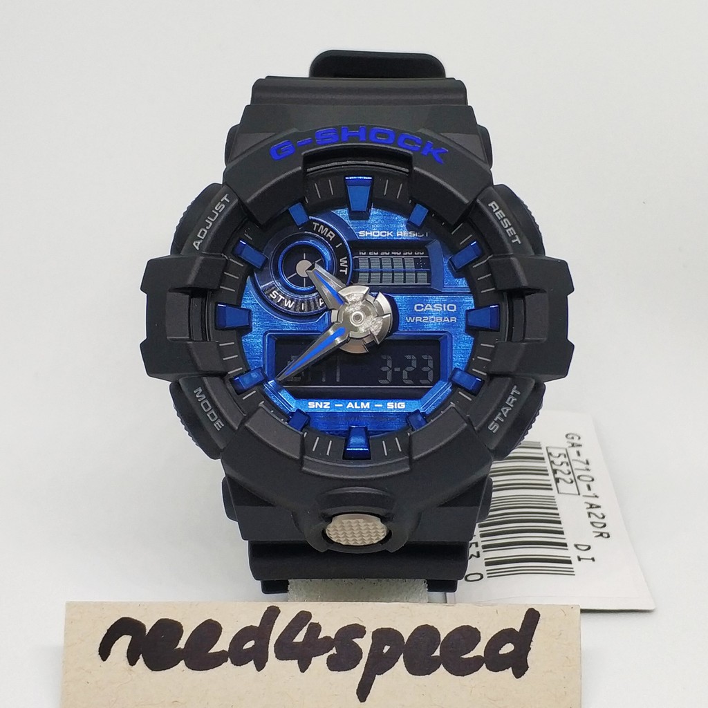g shock ga 710 blue