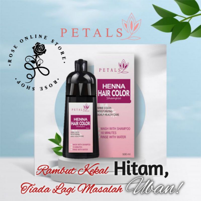 PETALS SHAMPOO (Black/DarkBrown) Shopee Malaysia
