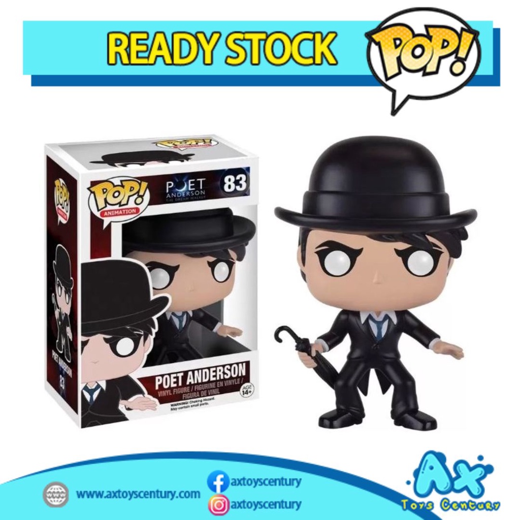 Funko Pop! Poet - Poet Anderson #83 100% Genuine