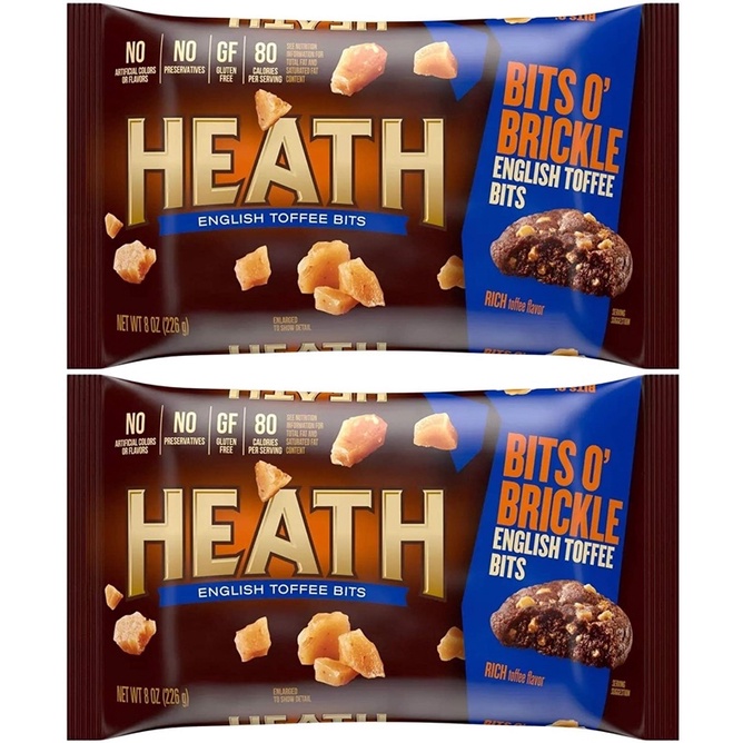 Hershey's Heath Bits 'O' Brickle Baking Pieces - 8 oz, 236g, Double Pack |  Shopee Malaysia