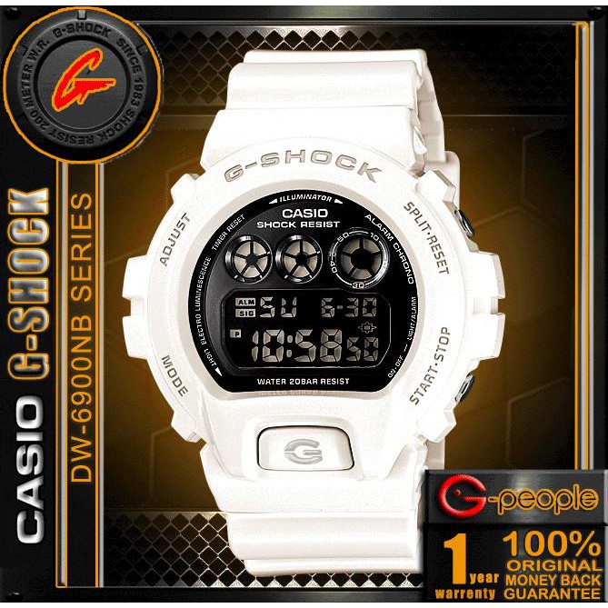 Casio G Shock Dw 6900nb 7dr Dw 6900nb 7d Dw 6900nb 7 Dw 6900nb Watch 100 Original Shopee Malaysia