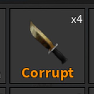 Roblox Murder Mystery 2 Corrupt For Sale Shopee Malaysia - roblox knife worth