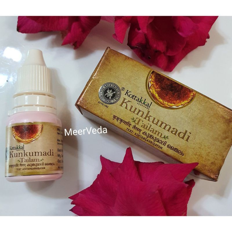 Kumkumadi Thailam Kottakkal for radiant and beautiful skin - 10ml ...