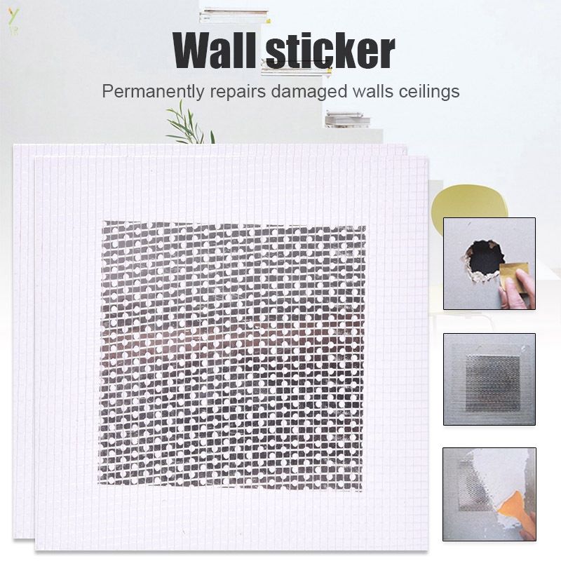2 Pcs Drywall Repair Patch Fix Dry Wall Hole Ceiling Damage Repair